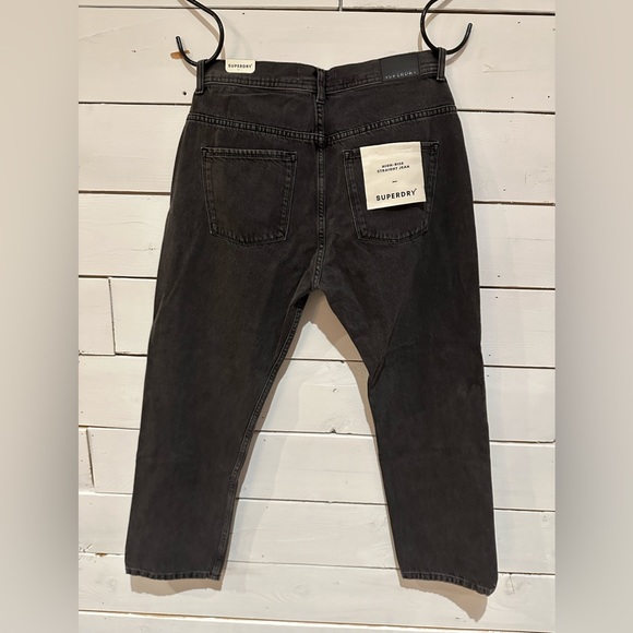 Superdry High-Rise Straight Jeans - Picture 4 of 6